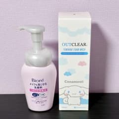 아웃 클리어 여성 폼 워시 비오레 메이크업도 떨어뜨릴 수있는 세안료 본체