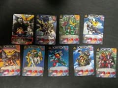 ガンダム コンバット カード ガンダムX 9枚セットのサムネイル