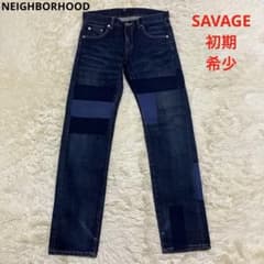 ネイバーフッド SAVAGE サベージ パッチワーク 初期 デニム 希少 