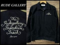 16AW ルードギャラリー ロゴ 刺繍 スイングトップ ドリズラー