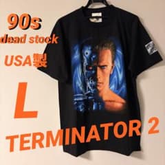新品 90s ユニバーサルスタジオ ターミネーター2 tシャツ USA製Lサイズ 