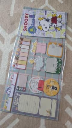 SNOOPY スヌーピー 付箋 メモ帳 セット 新品のサムネイル