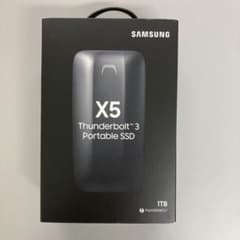 SAMSUNG (サムスン) X5 1TB ポータブル SSD - メルカリ