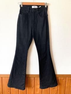 AZUL BY MOUSSY フレアデニム ブラック XSのサムネイル