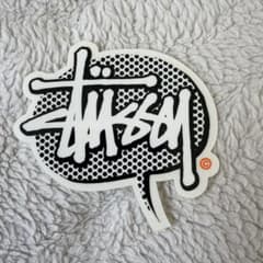 Stussy ステッカー ブランドロゴ ドット柄 - 2