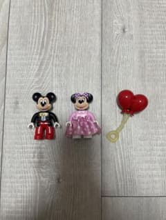 ミッキーマウス　ミニーマウス　レゴ　デュプロ　LEGO