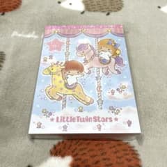 サンリオ　キキララ　平成レトロ　メモ帳　リトルツインスターズ　レアのサムネイル