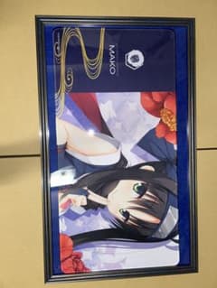 常陸茉子　ラバーマット C93+額縁付き　アクリルパネル 千恋＊万花 常陸茉子 ラバーマット+額縁付 UVカットアクリルパネル