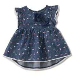 新品　pupil house デニム調トップスのサムネイル
