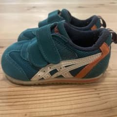 ASICS ベビーシューズ ターコイズ　グリーン13.0cmのサムネイル