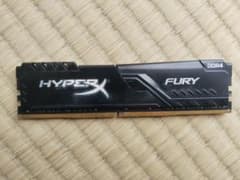 Kingston HyperX FURY DDR4 メモリー 16GB 本体のサムネイル