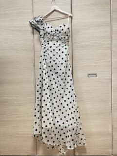 19エルケイSettan◆ドットロングドレス◆ワンショルのサムネイル
