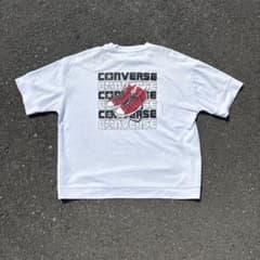 CONVERSE Tシャツ ホワイト バックプリントのサムネイル
