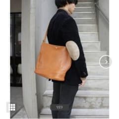 TIDEWAY  CRUMPLE HALF(L)/トートバッグ　本革のサムネイル