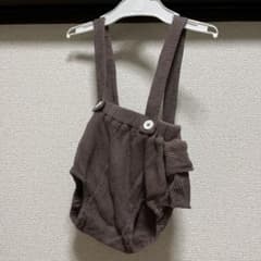 ペアマノン ブラウン サスペンダー付きボトムスのサムネイル