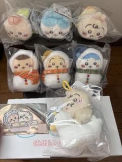 ちいかわ ぬいぐるみ マスコット まとめ売り 7点セット 雪だるま