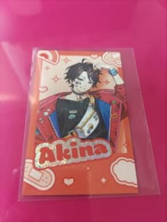にじさんじ デコラモード ランダムチェキ風カード 三枝明那のサムネイル
