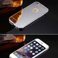 iPhone６ケース♬。.メタルミラーシルバーのサムネイル