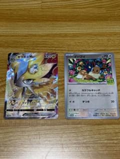ポケモンカード ゼラオラVMAX SAR イーブイ プロモ 2枚セットのサムネイル