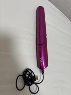 TINY USB充電式ヘアアイロン ピンクのサムネイル