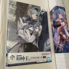 かのかり 一番くじ イラストボード5点セット A賞〜Ｅ賞 まとめ売り 原神 一番くじ 2点セット A賞甘雨タペストリー E賞エウルアイラスト