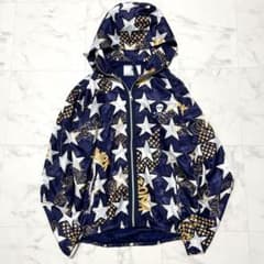 極美品 キムタク着用 マークアンドロナ ナイロンジャケット 星柄 迷彩