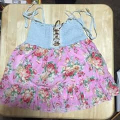 花柄 Tシャツ？チューブトップ？のサムネイル