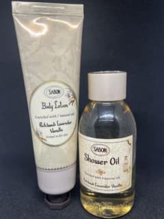 SABON シャワーオイル パチュリ ラベンダー バニラのサムネイル