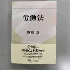 労働法　野川忍（日本評論社）のサムネイル