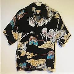アロハシャツ  和柄 ヴィンテージのサムネイル