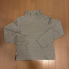 ✴︎美品✴︎agnes b. 千鳥格子 ハイネック 長袖 カットソーのサムネイル