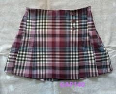 GAP チェック柄 プリーツスカート 140cmのサムネイル
