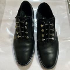 BALENCIAGA 黒 スタッズ ローファーのサムネイル