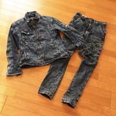 寅壱 作業服 8920 ストレッチデニム 上下セットのサムネイル