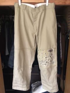 ディッキーズ Dickies ダブルニー　カスタム　38×30のサムネイル