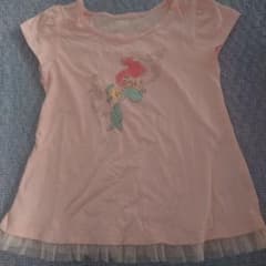 UNIQLO　アリエル Tシャツ ピンク 100cm