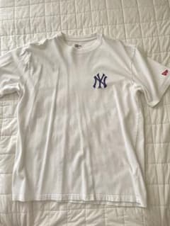NEW ERA ニューヨークヤンキース ロゴTシャツ ホワイトのサムネイル