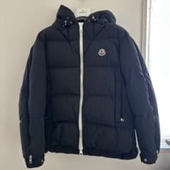 MONCLER IDEL ブラックダウンジャケット