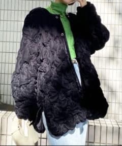 AMERI VELOUR QUILTING BLOUSONのサムネイル