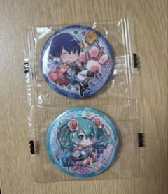 初音ミク KAITO マジカルミライ 缶バッジ 2個セットのサムネイル