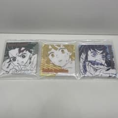 鬼滅の刃 スクエア缶バッジ バラエティバッグ 2021 3種セットのサムネイル
