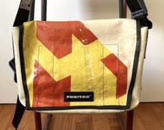FREITAG G5.1メッセンジャーバッグ ホワイト/オレンジ /イエロー中型