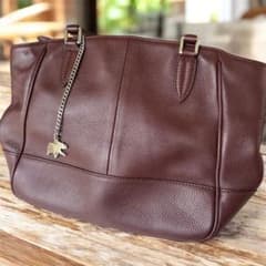 ハンティングワールド レザーバッグ ブラウン 上品 外側美品 - メルカリ