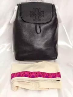 トリーバーチ ブラックレザー リュックのサムネイル