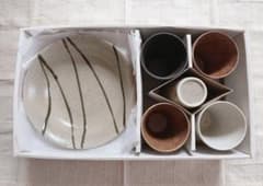 美濃焼 カレー皿 カップ 5組 計10点セットのサムネイル