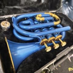 レア色】JUPITER ポケットトランペット JPT-416 ハードケース付き