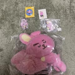 이치 반 쿠지 BT21 MOON G 상 CooKY 별 베개 인형