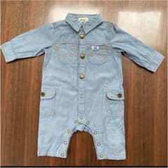 専用　Lee   デニムロンパース  つなぎのサムネイル
