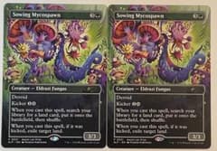 mtg まき散らす菌糸生物/Sowing Mycospawn プロモ版2枚セット mtg まき散らす菌糸生物/Sowing Mycospawn プロモ版 - メルカリ