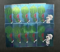 集英社 ナツコミ ワンピースカード 10枚 ONEPIECE メタキラカード